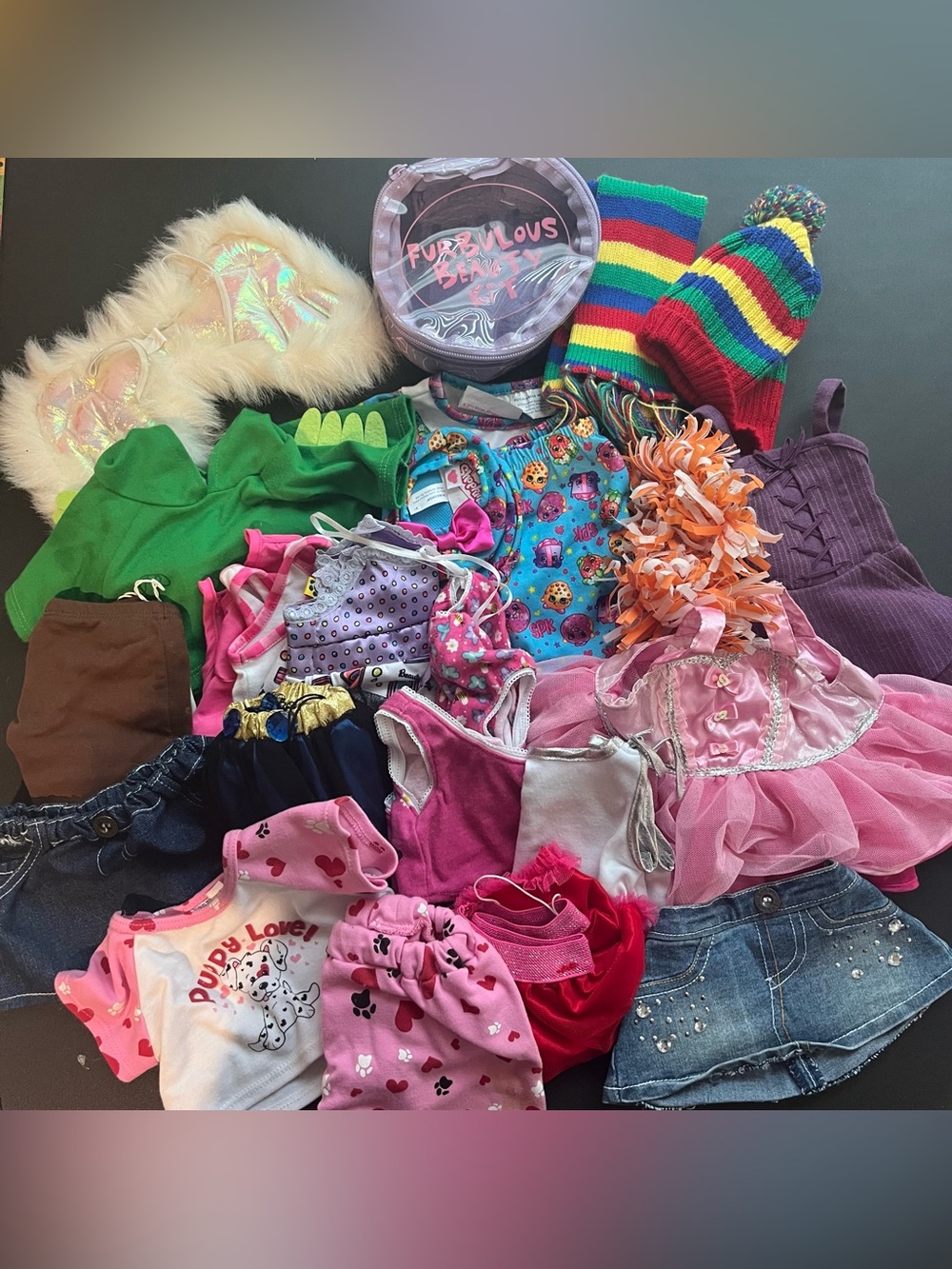 Build-A-Bear Assorted Outfit & Accessory Lot -26 pieces